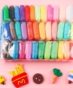 Đất set tự khô đủ màu gói 12-24-36 công thức từ Nhật